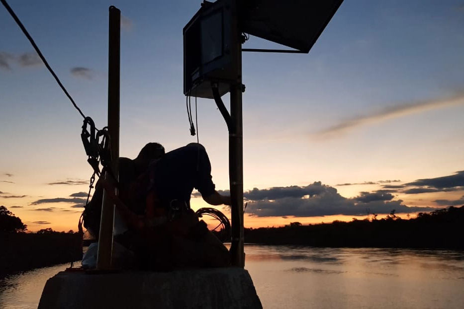 A ideia é modernizar e ampliar a rede de cerca de 300 estações que coleta os dados da natureza e aumentar a qualidade de transmissão em tempo real à sua central de operações - Foto: Marcelo Aurélio Dombek